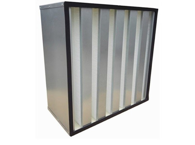 فلتر هواء HEPA من النوع V EU11 H14 فلتر هواء