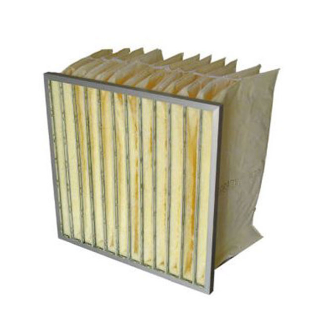 الإطار المعدني Glassfiber Media Pocket Filter