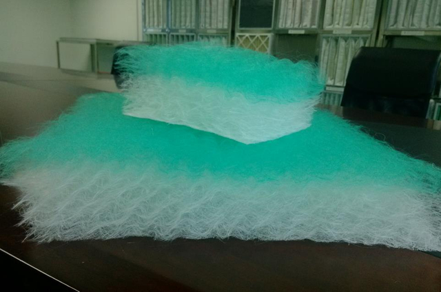 مرشح مسبق للوحة الألياف الزجاجية لكشك الطلاء